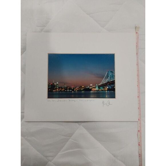 Philadelphia Ben Franklin Bridge Photograph - Picture 1 of 2